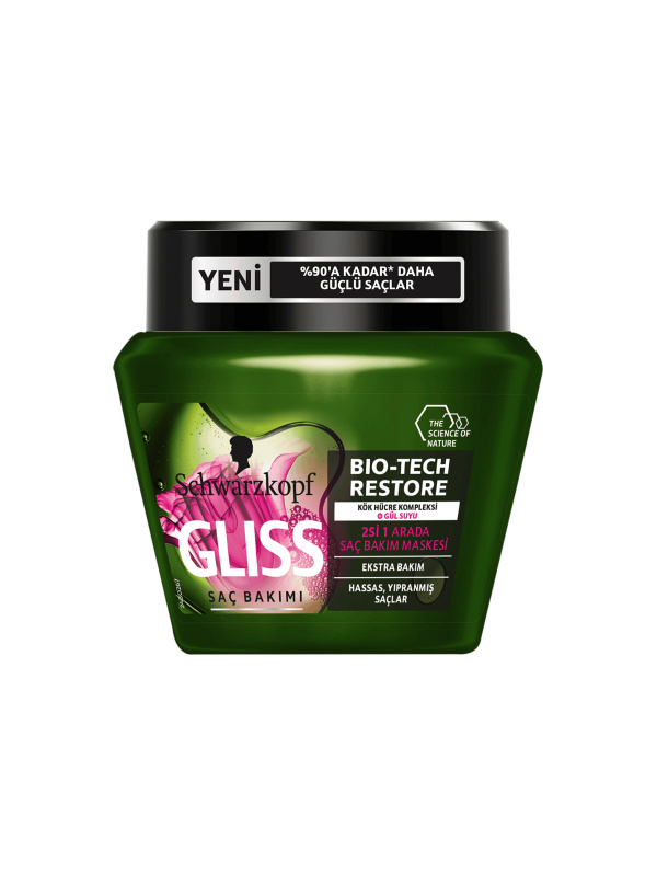 Gliss Saç Bakım Maskesi Bio Tech Güçlendirici 300 Ml