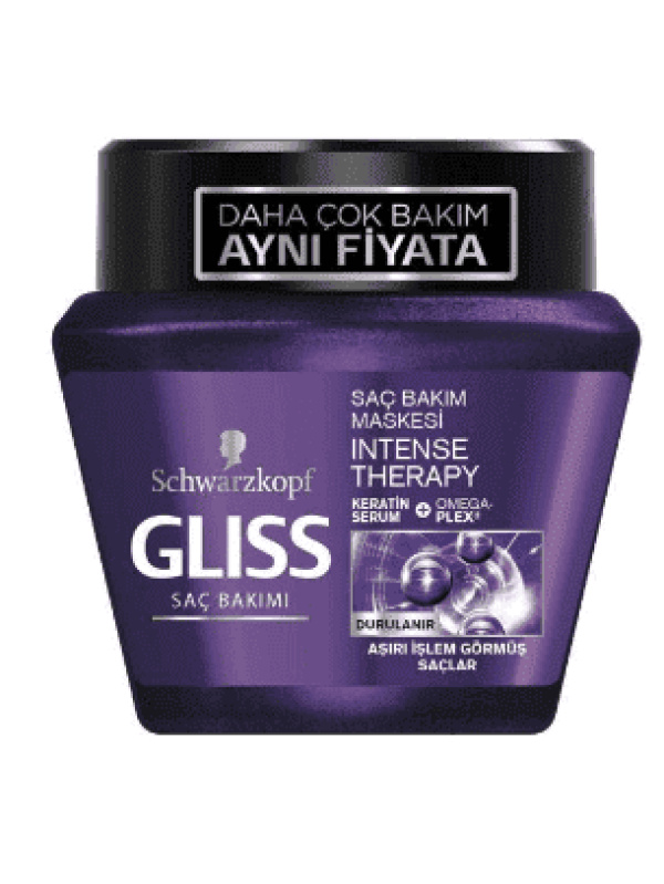 Gliss Saç Bakım Maskesi Intense Therapy 300 Ml