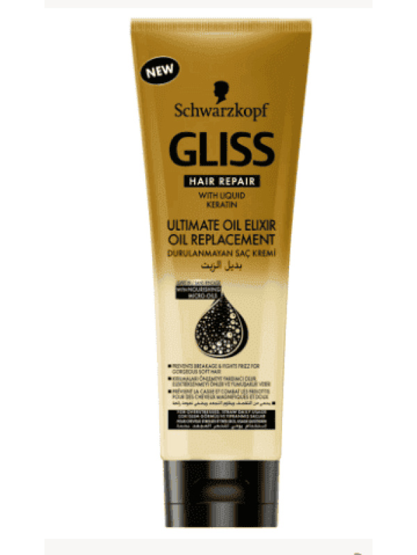 Gliss Ultimate Oil Elixir Saç Kremi 250 Ml