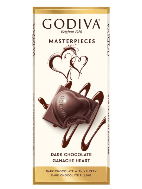 Godiva Bitter Çikolatalı Ganaj Kalp 86 Gr