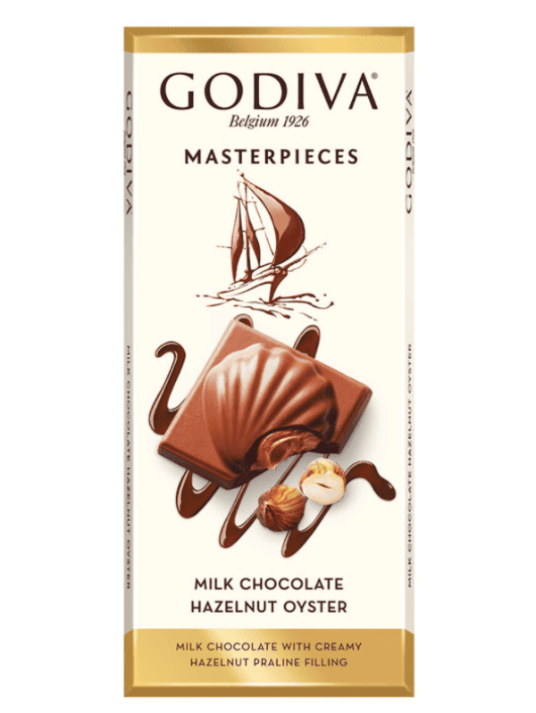 Godiva Çikolatalı Sütlü Çikolatalı Fındıklı İstiridye 83 Gr