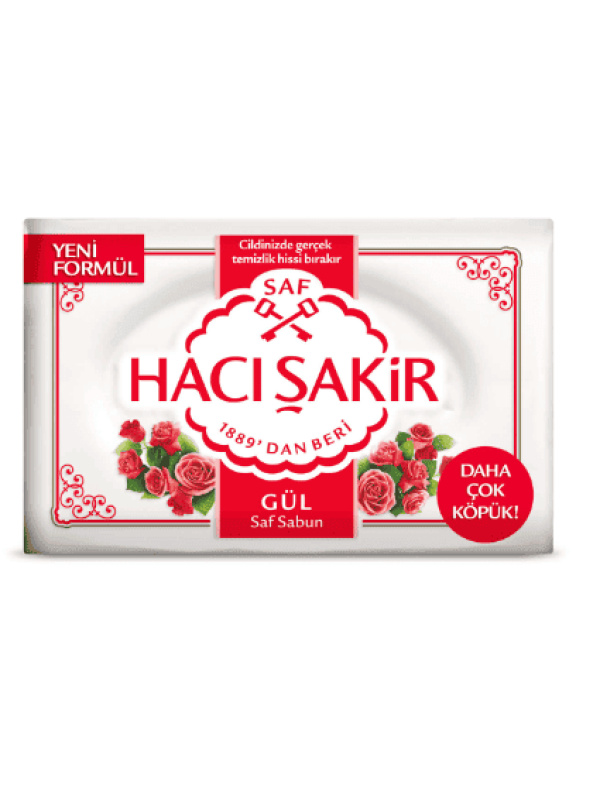 Hacı Şakir Banyo Sabunu Gül 150 Gr