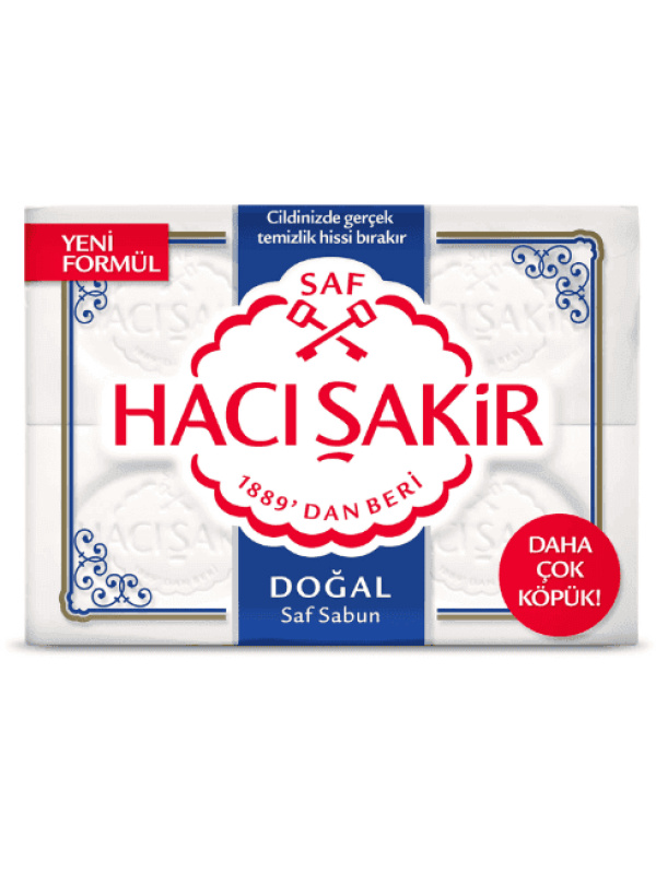 Hacı Şakir Kalıp Sabun Doğal 600 Gr