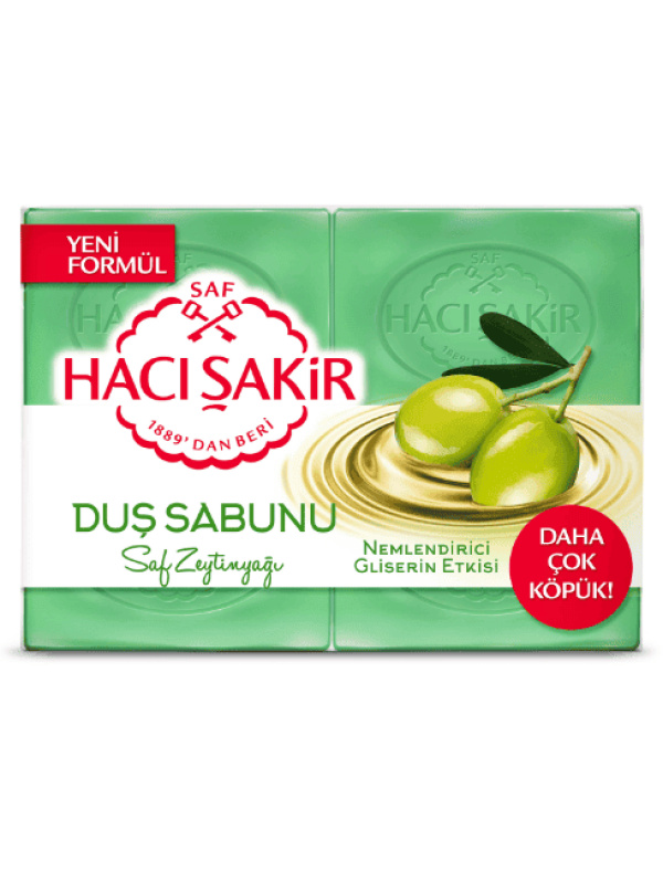 Hacı Şakir Kalıp Sabun Gliserin & Zeytinyağı 500 Gr