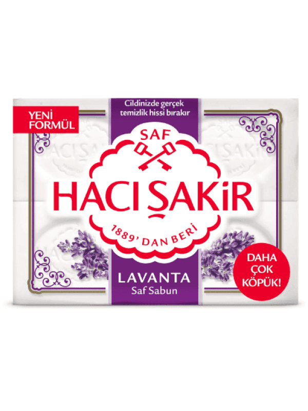 Hacı Şakir Kalıp Sabun Lavanta 600 Gr