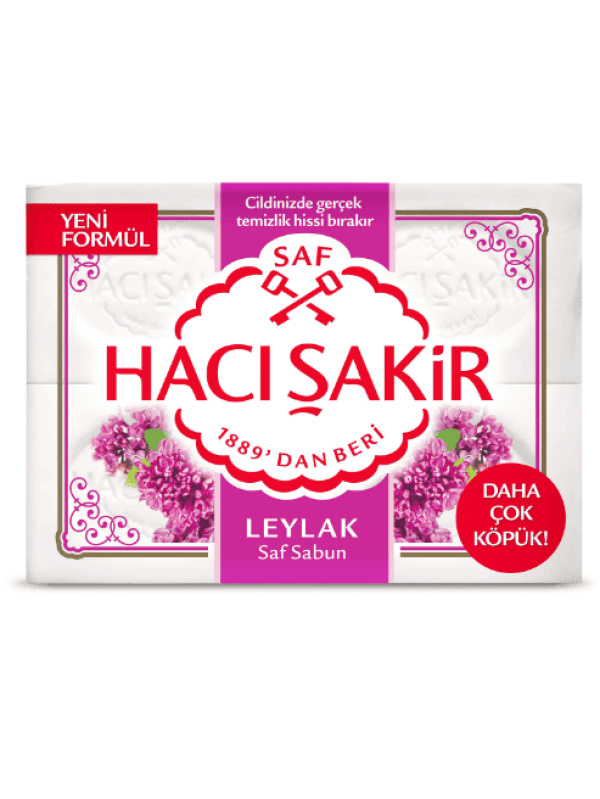 Hacı Şakir Kalıp Sabun Leylak 600 Gr
