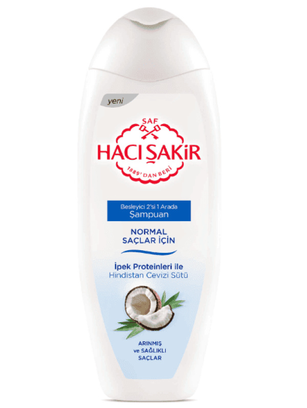 Hacı Şakir Şampuan Hindistan Cevizi Normal Saçlar İçin 500 Ml