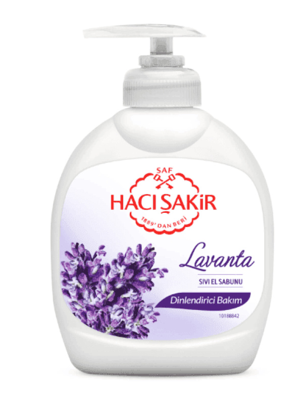 Hacı Şakir Sıvı Sabun Lavanta 300 Ml