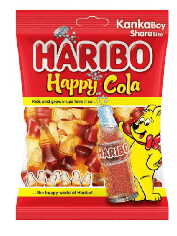 Haribo Happy Cola 80 Gr