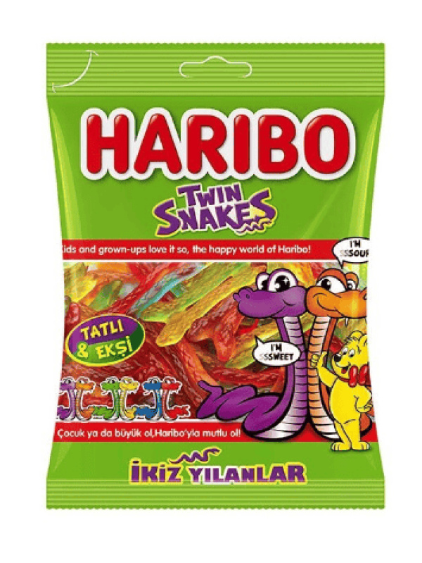 Haribo İkiz Yılanlar 80 Gr