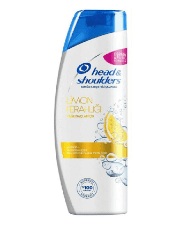 Head&shoulders Limon Ferahlığı Yağlı Saçlar İçin Şampuan 400 Ml
