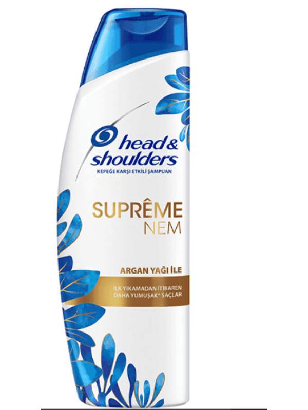 Head&shoulders Supreme Kepek Önleyici Nemlendirici Şampuan Argan Yağı 300 Ml