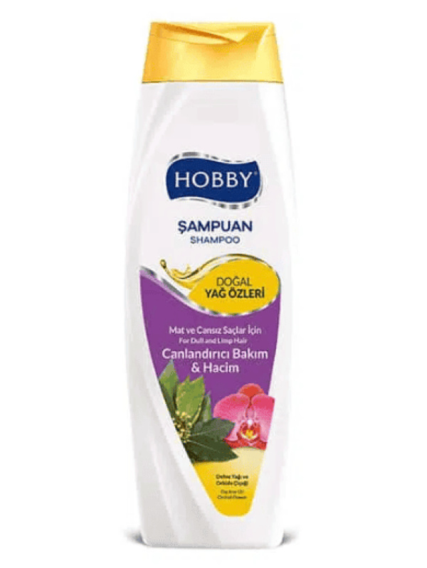 Hobby Defne Yağı Ve Orkide Çiçeği Özlü Şampuan 600 Ml