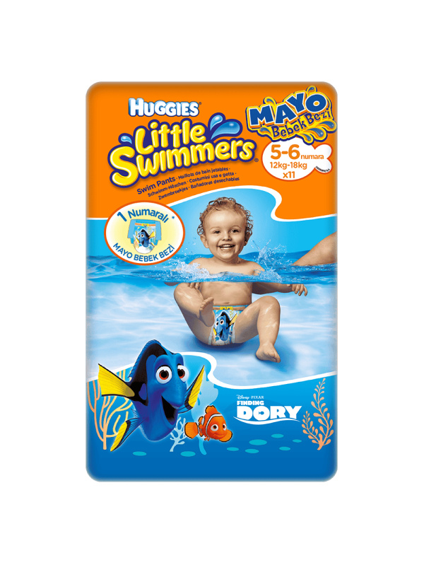 Huggies Küçük Yüzücüler Çocuk 12 Adet