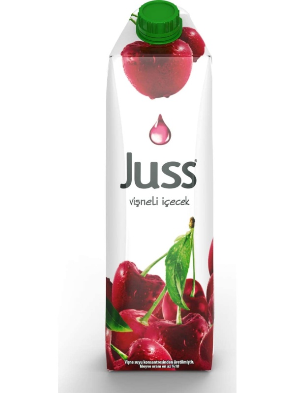 Juss Meyve Nektarı Vişne 1L