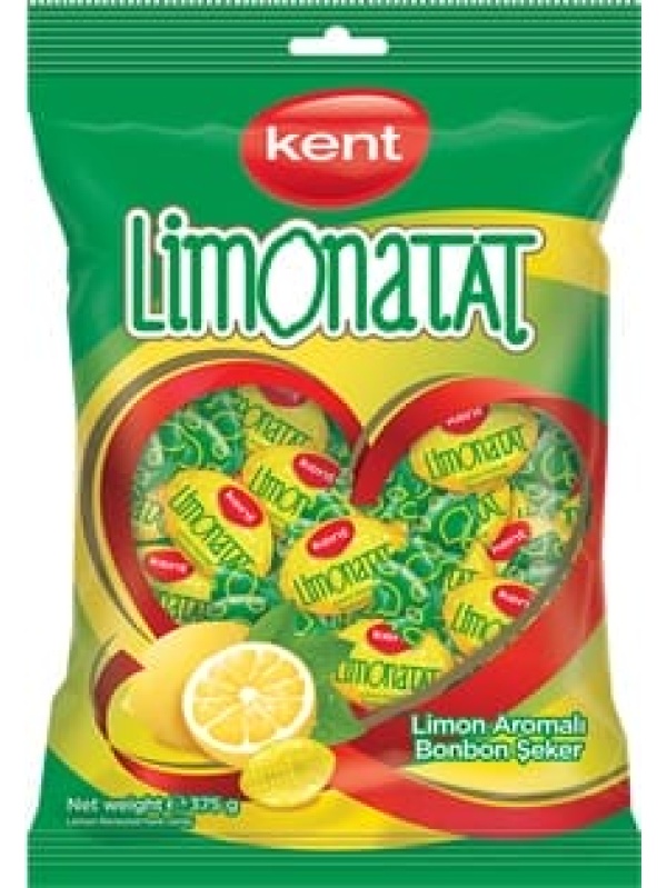 Kent Şeker Bonbon Limon 375 Gr