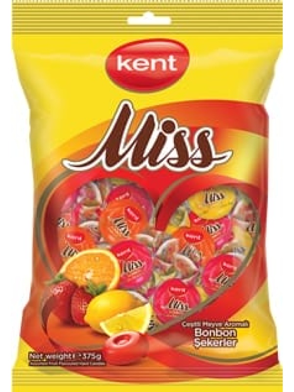 Kent Şeker Meyve Suyu Dolgulu 375 Gr