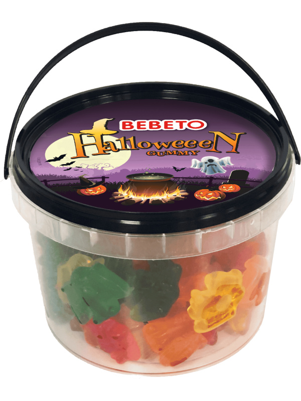 Kervan Gıda Bebeto Jelly Candy Halloweeen Bat  250 Grx18