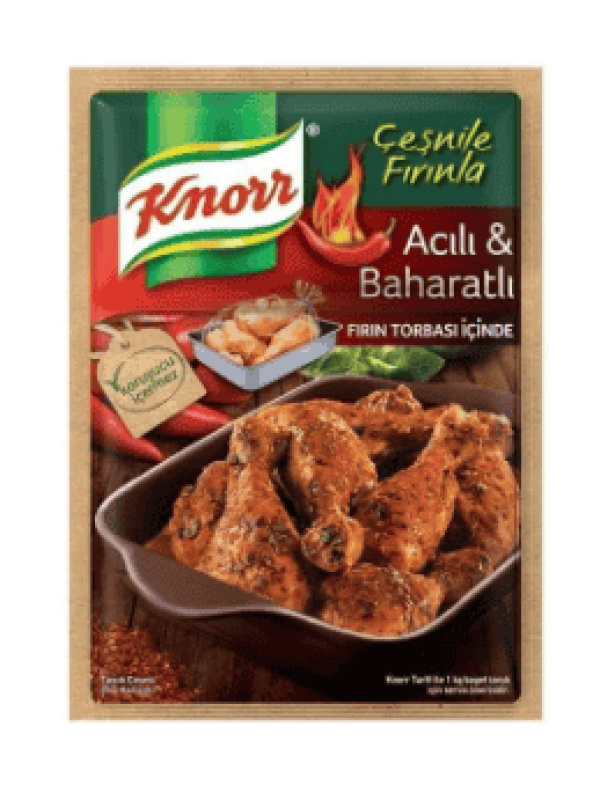 Knorr Acılı&baharatlı Çeşni 34 Gr