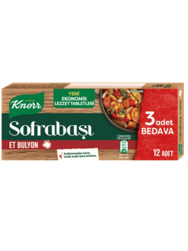 Knorr Et Bulyon 12 Adet