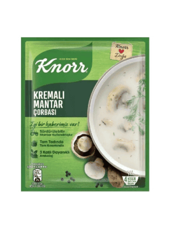 Knorr Kremalı Mantar Çorbası 63 Gr