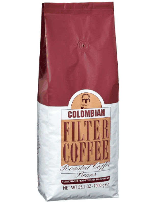 Kuru Kahveci Mehmet Efendi Colombian Filtre Kahve 1000 Gr