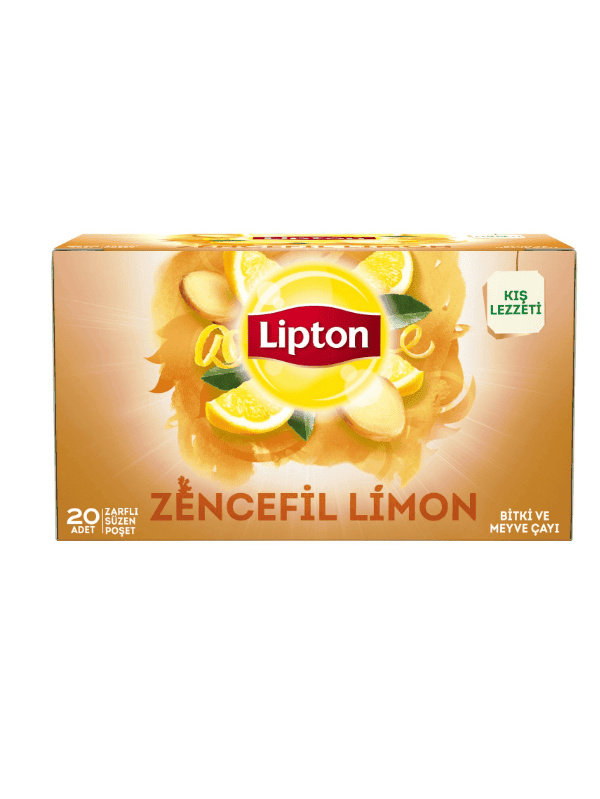 Lipton Bitki Çayı Zencefil&limon 20 Adet