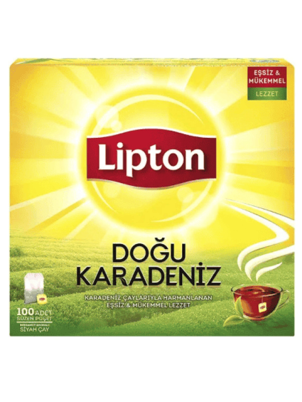 Lipton Doğu Karadeniz Poşet Çay 100 Adet