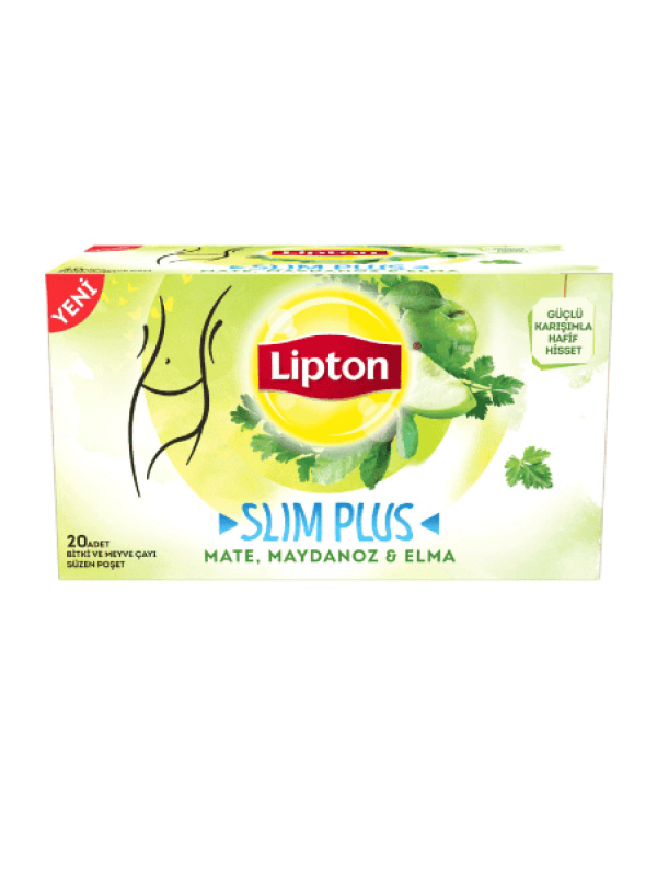 Lipton Slim Plus Maydanoz&elma Poşet Çay 20 Adet