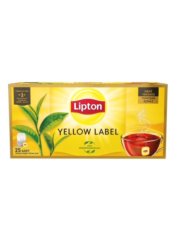 Lipton Yellow Bardak Poşet Çay 25 Adet