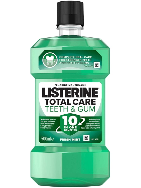 Listerine Diş Çürümesine Karşı Güçlü Etki 500 Ml
