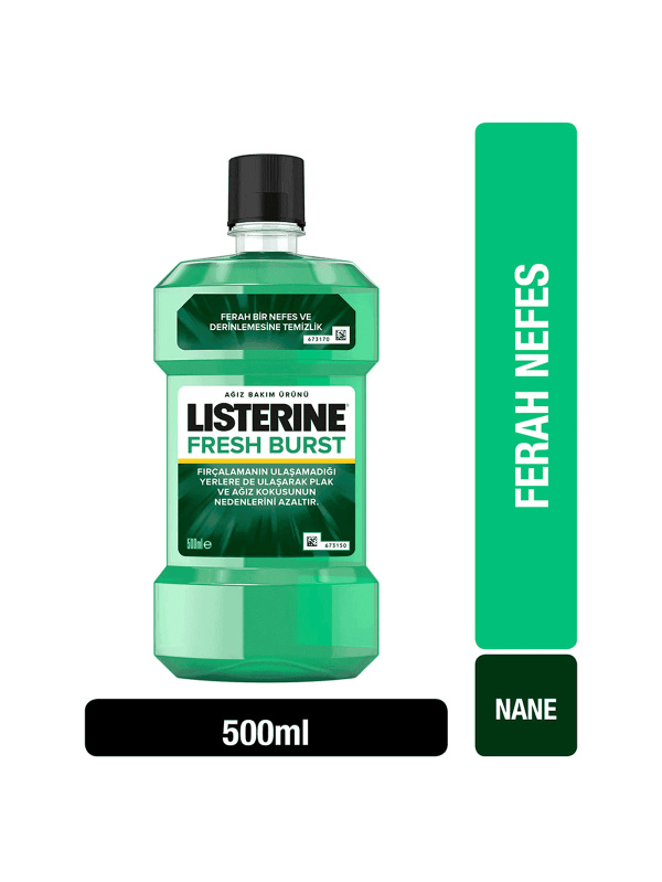 Listerine Fresh Burst Derin Temizleyici 500 Ml
