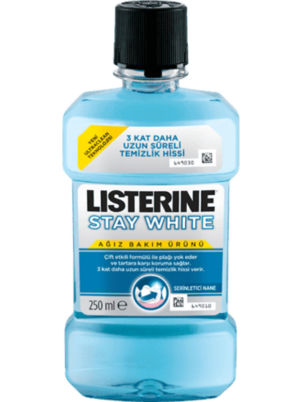 Listerine Stay White  250 Ml