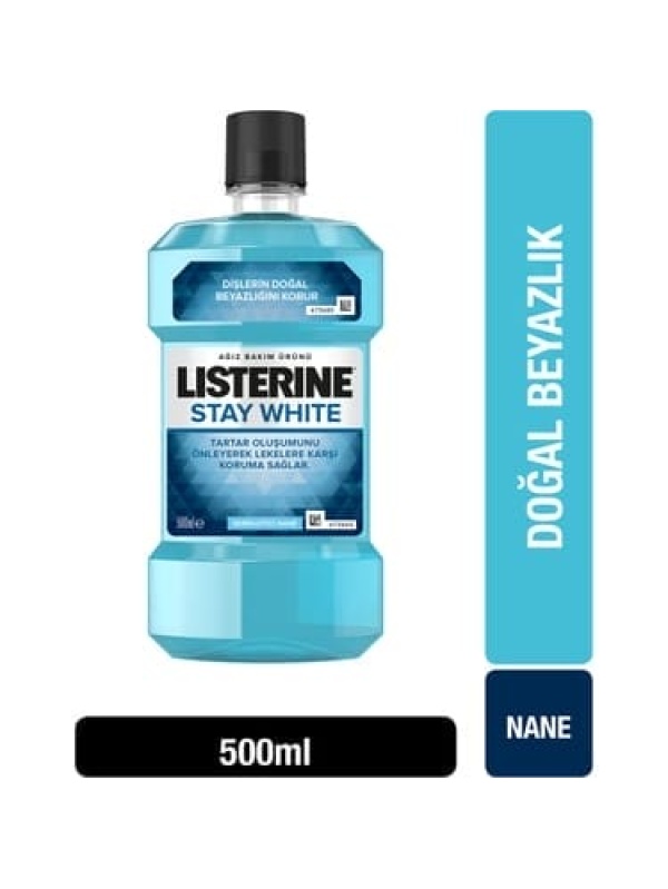Listerine Stay White  500 Ml
