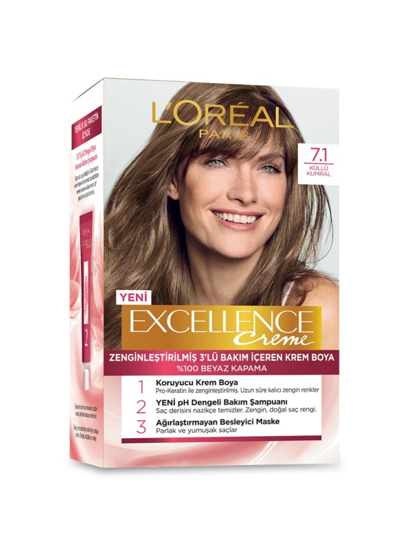Loreal Excellence 3 Zenginleştirilmiş Bakım 1 Adet