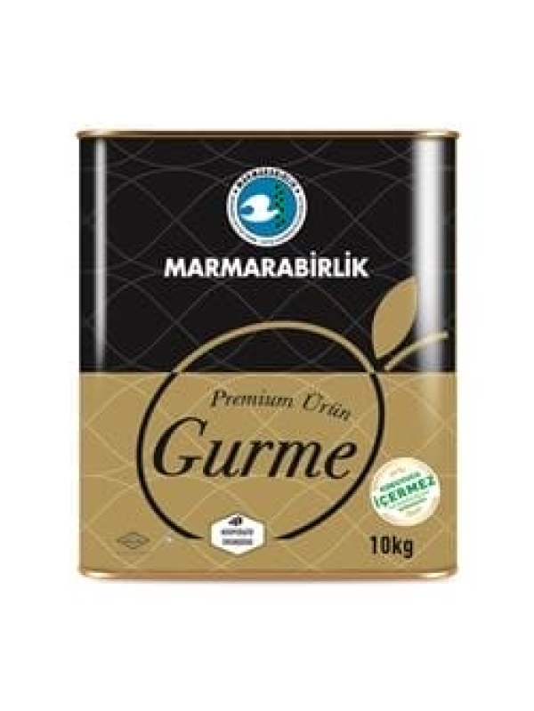 Marmarabirlik Siyah Zeytin Gurme Salamura Yağ Boyutu : M 10 Kg