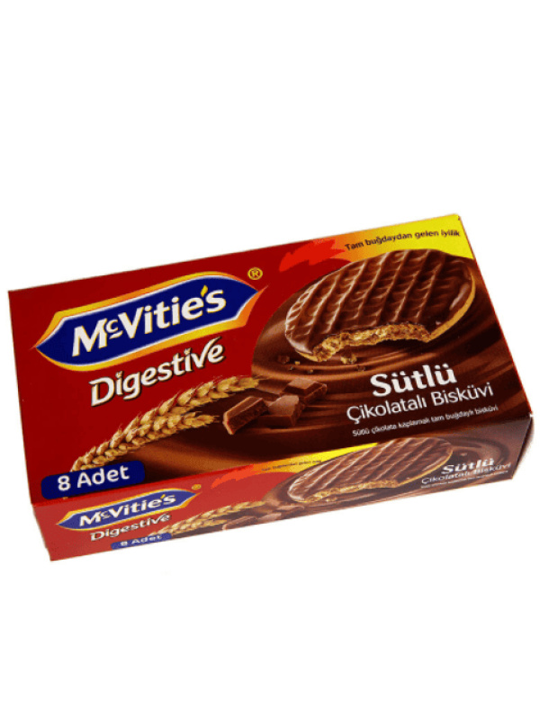 Mc Vitie's Sütlü Çikolatalı Bisküvi 102 Gr