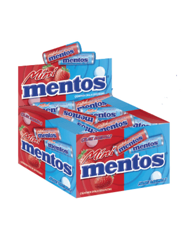 Mentos Mini Stick Şeker 10.5 Gr