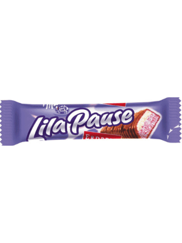 Milka Gofret Lila Pause Bar Çilekli 34 Gr