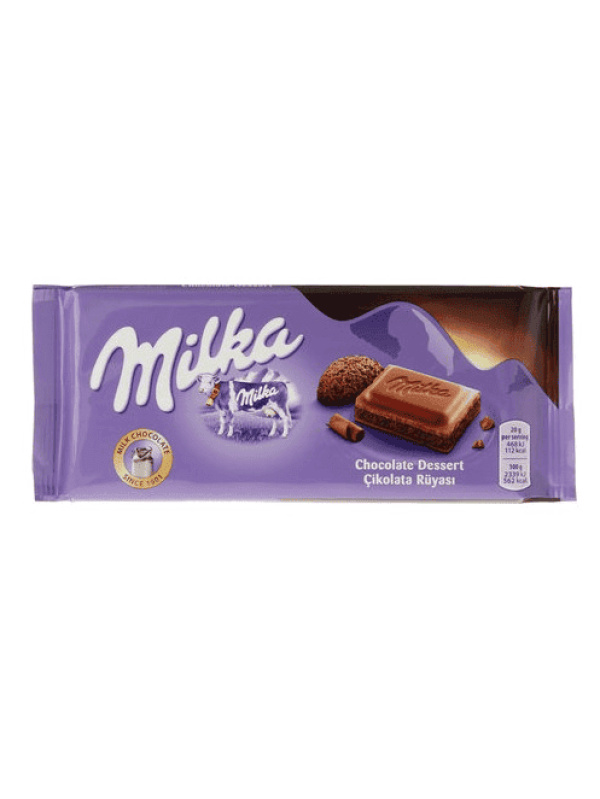 Milka Tablet Çikolata Çikolata Rüyası 100 Gr