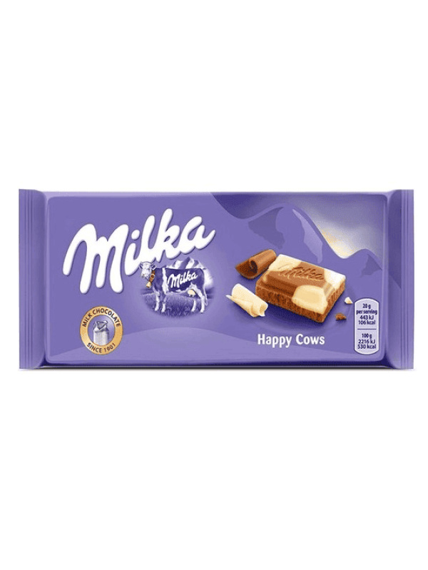 Milka Tablet Çikolata Happy Cows 100 Gr