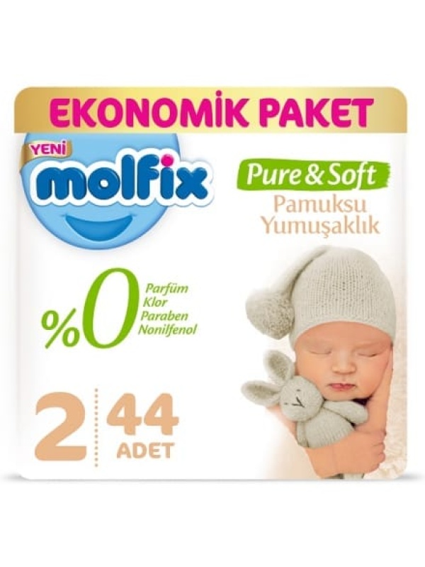 Molfix Ekonomik Paket No 2 44 Adet