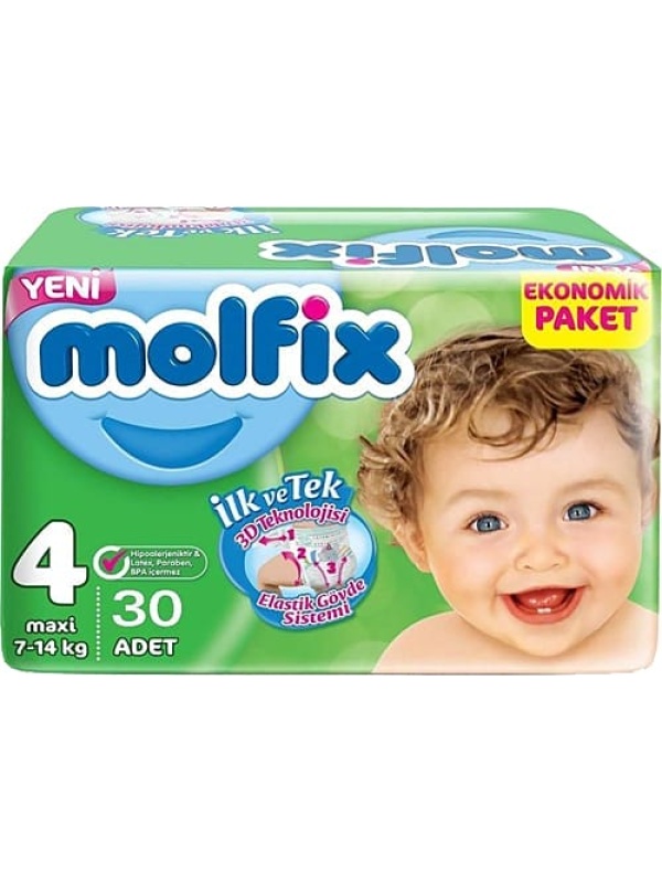 Molfix Ekonomik Paket No 4 30 Adet