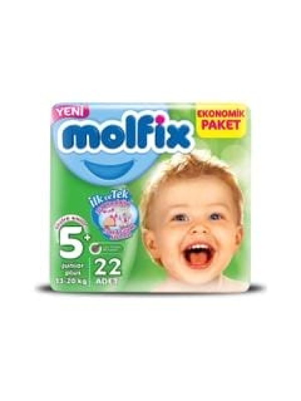 Molfix Ekonomik Paket No 5+ 22 Adet