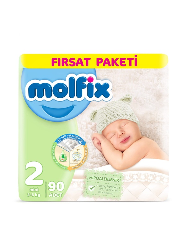 Molfix Fırsat Paketi No 2 90 Adet