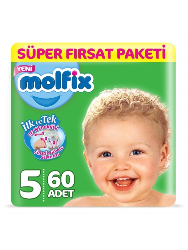 Molfix Fırsat Paketi No 5 60 Adet
