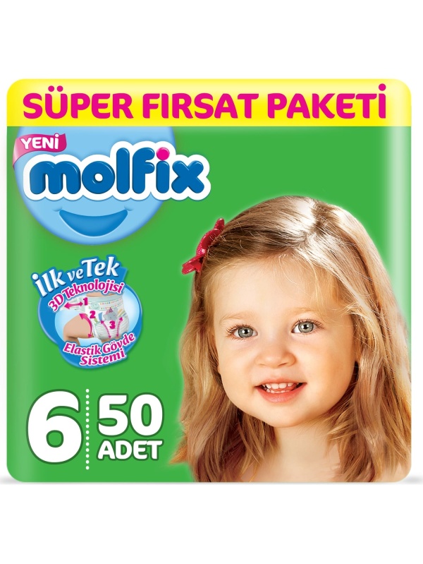 Molfix Fırsat Paketi No 6 50 Adet
