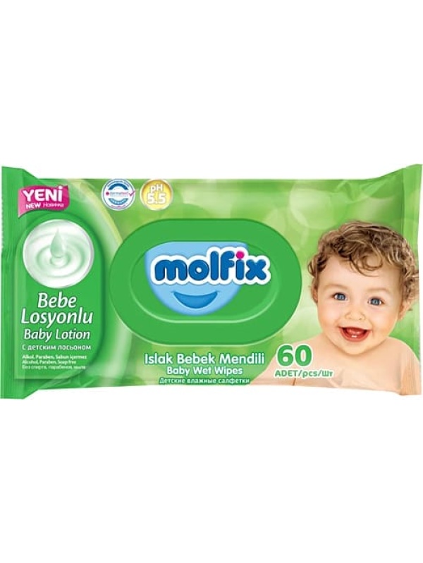 Molfix Islak Havlu 60 Adet