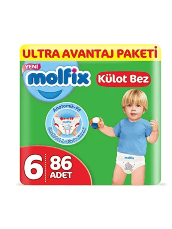 Molfix Külot Bez Ultra Avantaj Paketi No 6 (Kutu) 86 Adet