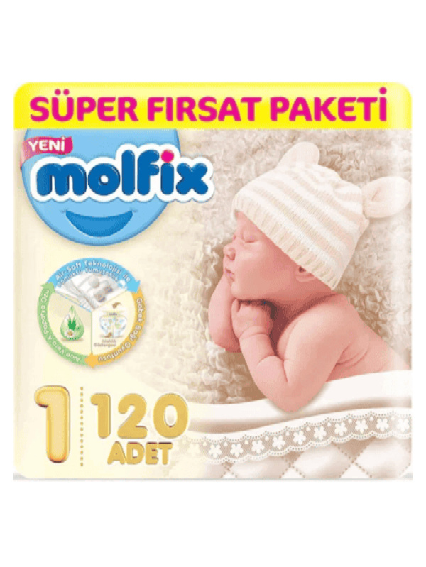 Molfix Süper Fırsat Paketi No 1 120 Adet